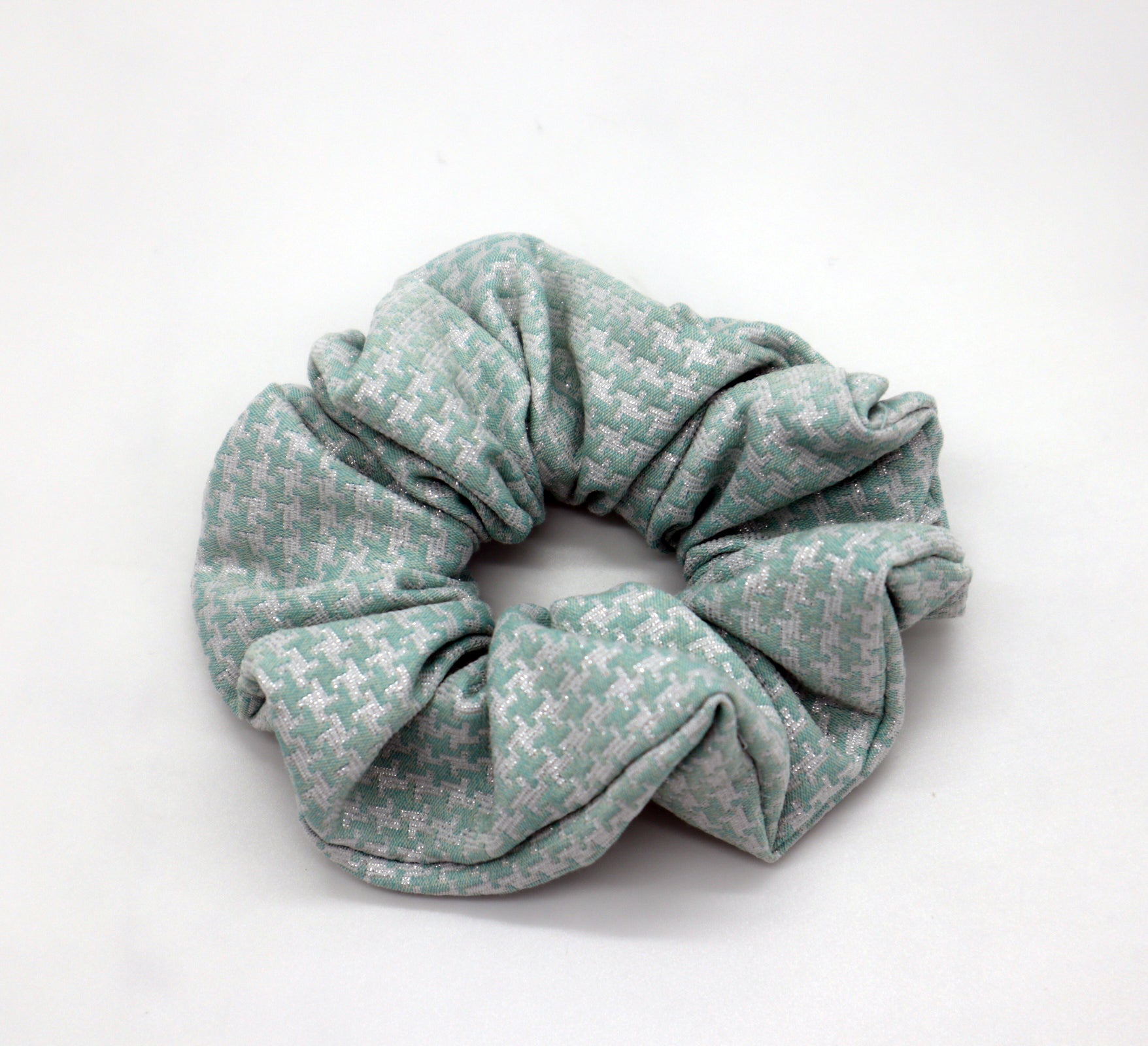 The Popping Candy mint scrunchie